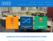 Tablet Screenshot of daviesoffice.com